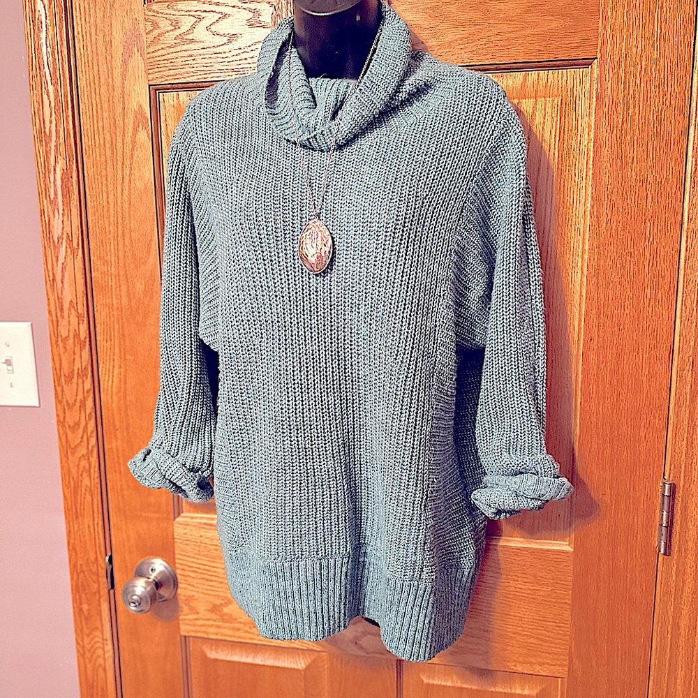 Oversized Turtleneck Sweater